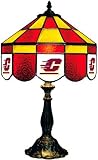 NCAA Central Michigan Chippewas 14 Tiffany Style Executive Table Lamp