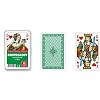 Doppelkopfkartenspiel, 2x24 Blatt, Franz�sisches Bild im Kunststoffetui.