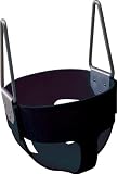 Black Rubber Infant Swing – Black Rubber Toddler Swing  -> made to order