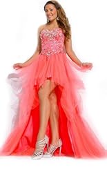 Plus Size Lace Crystals Applique Beaded Crystal Chiffon/Taffeta/Tulle  Dress