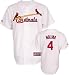 Yadier Molina Jersey: Youth 2010 Majestic Home White Replica #4 St. Louis Cardinals Jersey