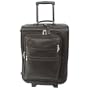 Piel Leather 19" Multi-Pocket Wheeler - Leather - Chocolate - Chocolate