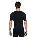 H:oter Mens Nylon Compression V-Neck T-shirt