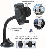 Review U-Bop Accessories  / U-Bop 7 inch Universal Windscreen Car Mount Suction Holder , Black , Palm Treo 680