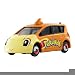 Chimchar - Pokemon Tomica Mini Car P-05 [Hot Wheel Style] (Japanese Imported)