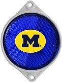 Michigan Wolverines Mailbox Reflector Blue