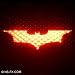 Automotive : BATMAN BEGINS - 3rd Third Brake Light Vinyl Decal Mask Kit #1077 | Vinyl Color: Black