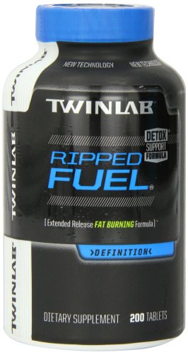 TWINLAB Ripped Fuel Weight Loss Tablets, 200 Count TWINLAB Ripped Fuel Weight Loss Tablets, 200 Count