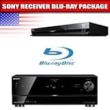 Sony STR-DN1010 - AV receiver - 7.1 channel - black + Sony BDP-S570 - Blu-ray disc player - upscalin
