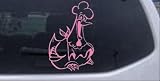 8in X 5.2in Pink -- Chicken Catering Business Car Window Wall Laptop Decal Sticker