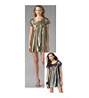 A.B.S by Allen Schwartz gunmetal knit ruched dress 442BC15