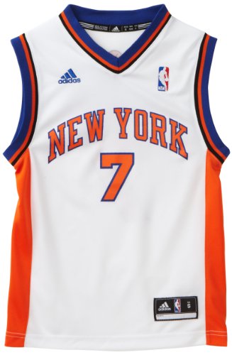 NBA Youth New York Knicks Carmelo Anthony Replica Home Jersey - R28E5Jjm (White, Small)