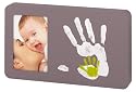Baby Art 34120054 - Duo Paint Print Frame für Foto und Handabdruck mit Farbe, Taupe