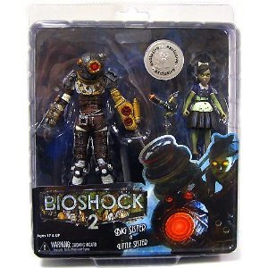 NECA Bioshock 2 Exclusive Ultra Deluxe Action Figure 2Pack Big Sister & Little Sister