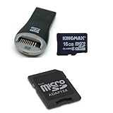 KINGMAX 16GB Ultra High Speed microSDHC microsd SDHC Class 6 Flash Memory C ....