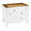 Maclaren Louis Changing Table - White & Natural Maclaren Louis Changing Table - White & Natural