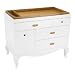 Maclaren Louis Changing Table - White & Natural