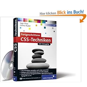 Fortgeschrittene CSS-Techniken Inkl. CSS-Debugging: Fortgeschrittene CSS-Techniken, komplexe CSS-Layouts, verschachtelte Navigationslisten, Mehrspaltenlayouts, Debugging u.v.m