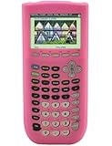Guerrilla Silicone Case for Texas Instruments TI-84 Plus C Silver Edition Graphing Calculator, Pink