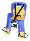  : Fahrrad-Kindersitz Juanito mit Halter FRONTMONTAGE T&Uuml;V GS blau