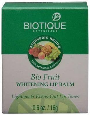 Biotique Bio Whitening Lip Balm Fruit (16 G)