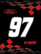 NASCAR Kurt Busch 60X80 Winners Circle Blanket/Throw - Auto Racing Fan Shop