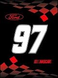 NASCAR Kurt Busch 60X80 Winners Circle Blanket/Throw - Auto Racing Fan Shop