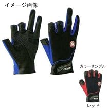 シマノ(SHIMANO) GL-103E ゴアウィンドストッパーグローブ3(3本指出し) レッド L 80215