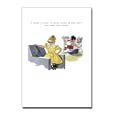 No More Pussy - Hilarious Greeted Super Industrial Love Birthday Card (Single w/ Envelope)