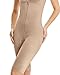 Leonisa Open-Bust Extra-Firm Control Minimizer Bodysuit Beige