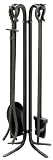 Uniflame F-11140 5-Piece Black Wrought Iron Toolset