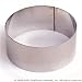 World Cuisine 39806 Stainless Steel Pastry Rings, 2-3/8 dia.