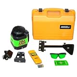 Johnson 40-6544 Electronic Self-Leveling Horizontal and Vertical Rotary Laser Kit with GreenBrite Technology