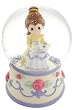Precious Moments Disney Collection Belle Birthday Musical Waterglobe