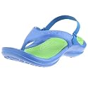 Crocs Athens with Strap Kids - SEA BLUE/LIME 6 thru 7