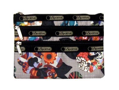 (レスポートサック) LeSportsac 7158 3-ZIP Cosmetic 3060
