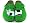 Cow Green Background