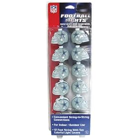 DALLAS COWBOYS HELMET PARTY BAR LIGHTS NFL