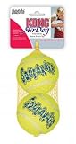 KONG Air Dog Squeakair Ball Bulk Dog Toy, Large, Yellow
