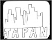 Mouse Pad with buildings, 