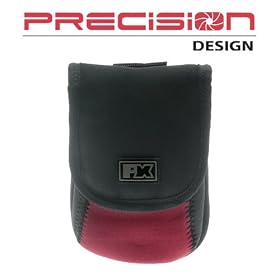 Precision Design PX-4 Soft Neoprene Digital Camera Case (Purple/ Black) for Canon Powershot Digital Cameras