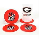 Georgia Bulldogs NCAA Coaster Set (4 Pack)