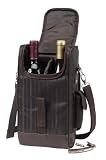 Picnic at Ascot New York Two Bottle Wine Tote 13.5-in.