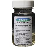 Fleet Biodiesel Percent Biodiesel Fuel Test Kit - B20 Biodiesel, 12 Tests, Model# FT-0131