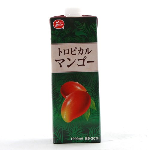 トロピカルマンゴージュース1000ml×6本『熊本県産』