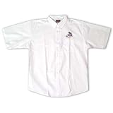 Manchester Wolves Crest Logo Oxford Shirt Arena Football - White