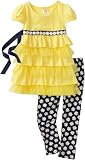 Sweet Heart Rose Girls 2-6x Sweet Heart Rose Dress with Legging Set