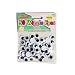 Charles Leonard Inc., Wiggle Eyes, Round, 12mm, Black, 50/Bag (64512)