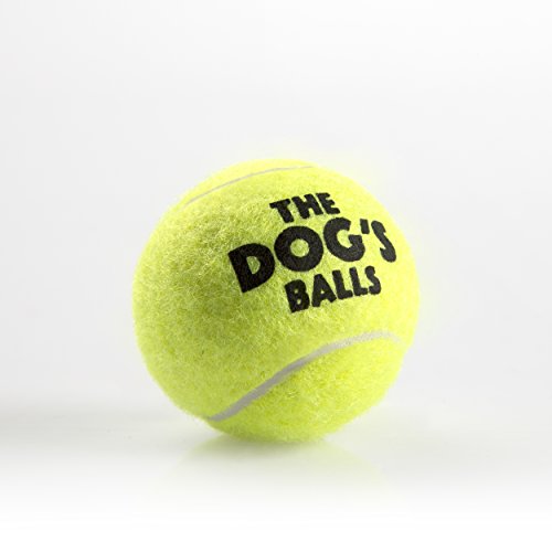 Dog Tennis Balls 6 Small, High Quality, Tennis Balls The Little Dog