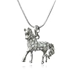 austrian crystal studded horse